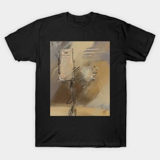 Lincoln Original Abstract Painting T-Shirt